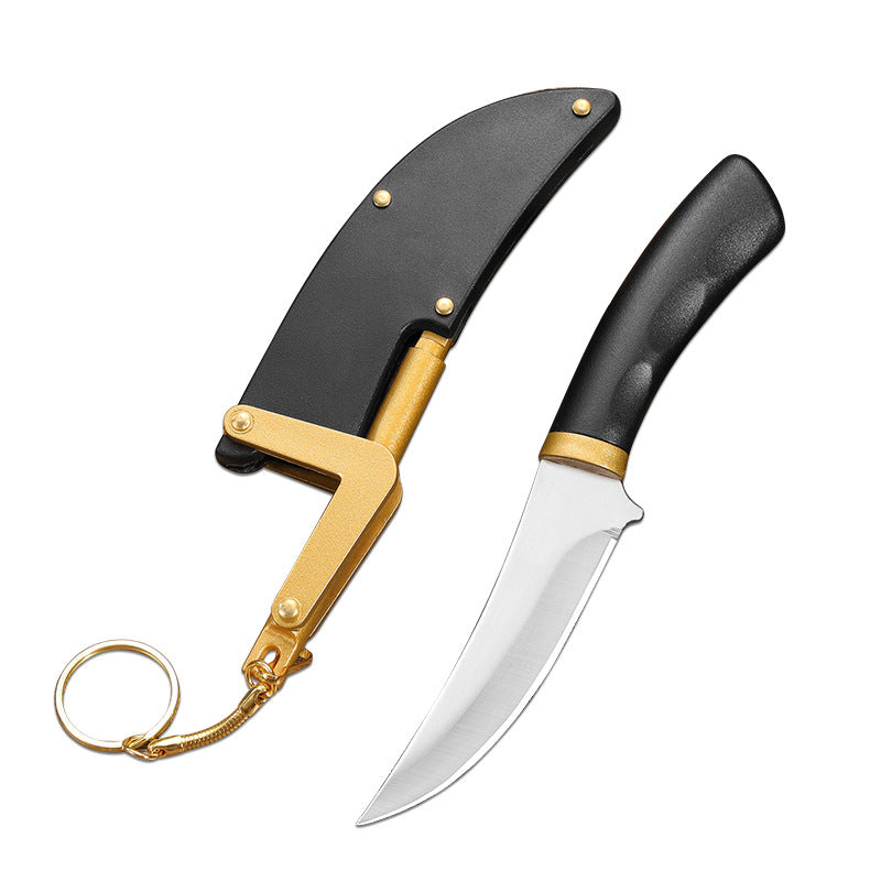 Cuchillo portátil para exteriores con funda