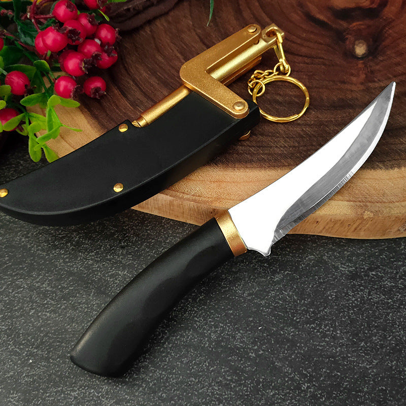 Cuchillo portátil para exteriores con funda