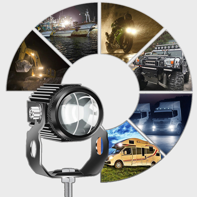 Faro LED Ultra Brillante para Moto